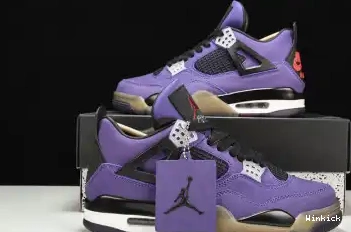 AJ4-766302 4 Jordan Scott Travis x Purple Retro 0501